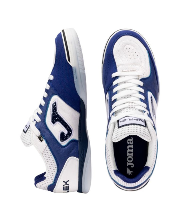 Chaussures de futsal Joma Haut Flex 2534 Blanc...