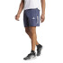 Pantalon de Fitness Gym+ 3 Bandas Woven Short Homme Bleu