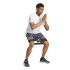 Pantalón de Fitness Gym+ 3 Bandas Woven Short Hombre Azul