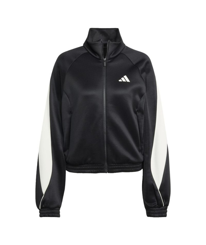 Moletom adidas Stadium Tt Mulher Azul Marinho