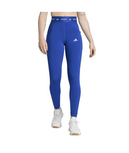 Collants de Fitness adidas Tech Fit Stash 1/1 L Femme Bleu 2