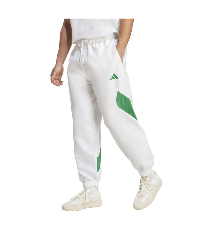 Calça adidas Sta Seas Homem Branco/Verde