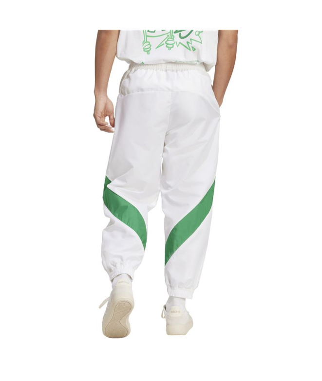 Calça adidas Sta Seas Homem Branco/Verde