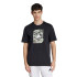 Camiseta adidas Camo Box Homem Preto
