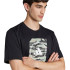 Camiseta adidas Camo Box Homem Preto