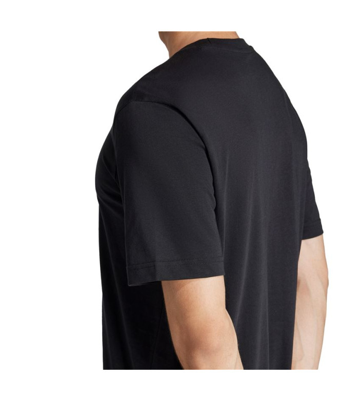 Camiseta adidas Camo Box Homem Preto