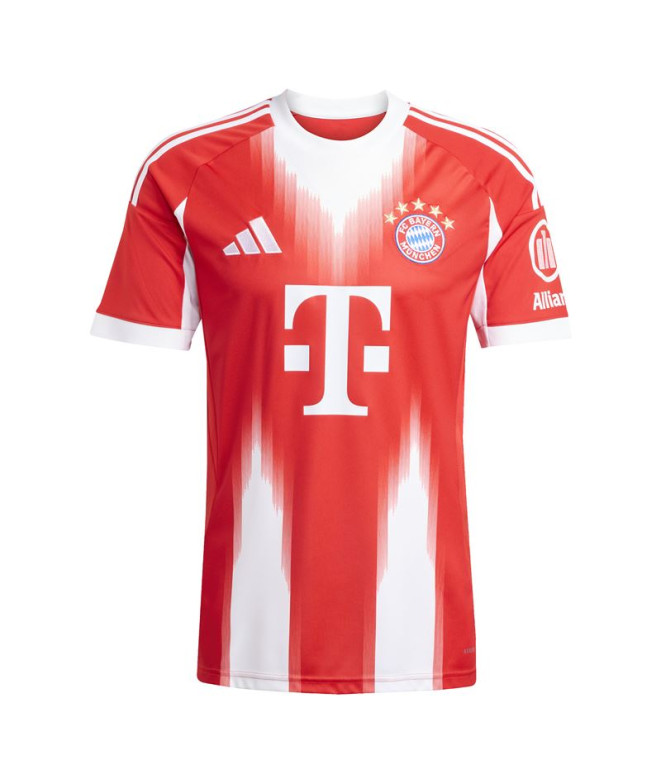 Camiseta de Fútbol adidas Bayern H Jsy Hombre Rojo