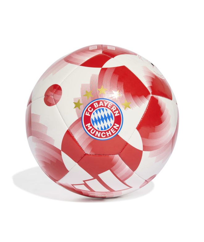 Balón de Fútbol adidas Bayern Clb Home Blanco/Rojo