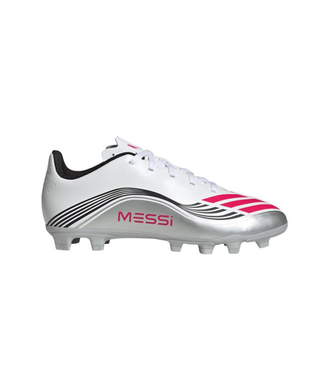 Botas de Fútbol adidas F50 Messi Club Fg/Mg Infantil Gris