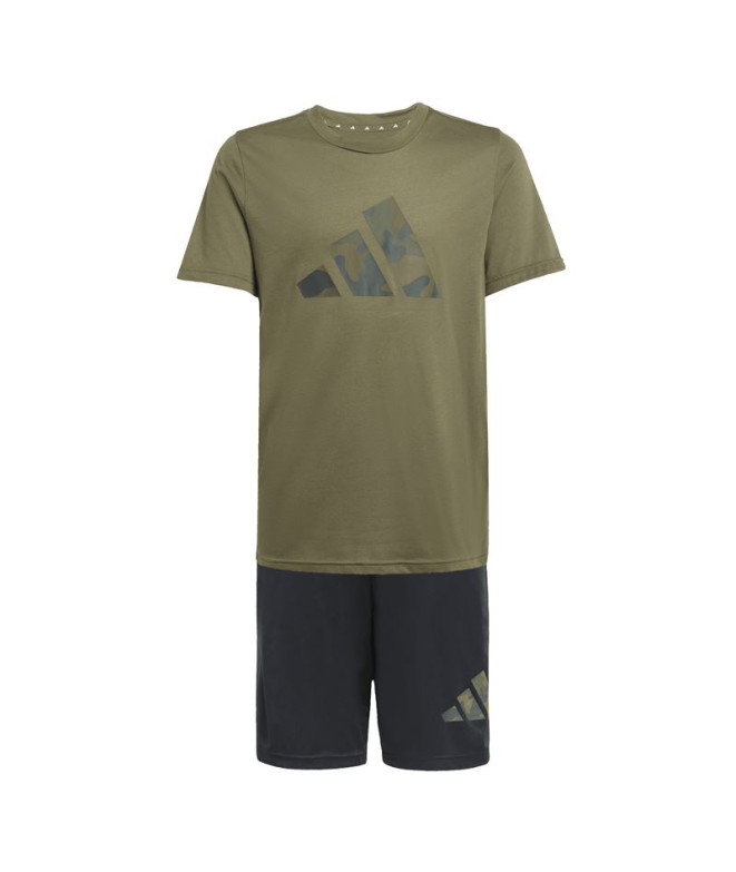 Chándal de Fitness adidas Tr-Es Pr Set Infantil Verde