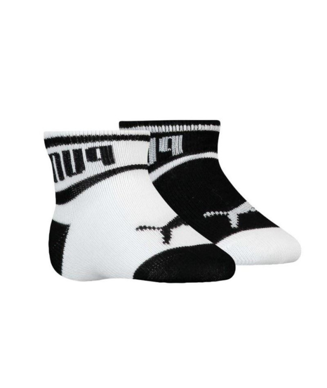 Chaussettes Puma Baby Wording Enfant Noir/Blanc