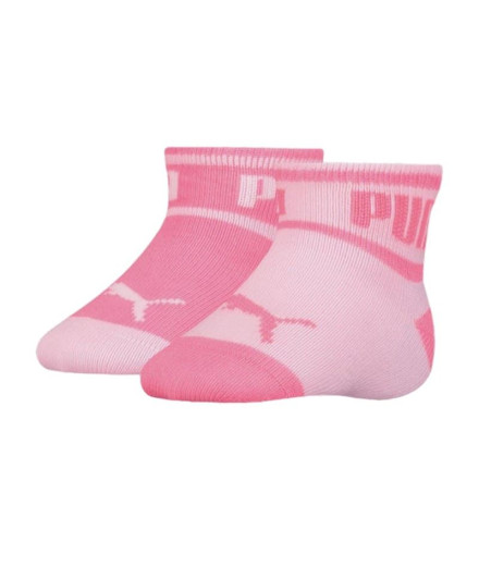 Meias Puma Baby Wording Infantil Rosa