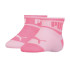 Meias Puma Baby Wording Infantil Rosa