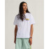 T-shirt Vans Shop Front Ss Homme Blanc/Soleil Jaune