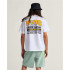 T-shirt Vans Shop Front Ss Homme Blanc/Soleil Jaune