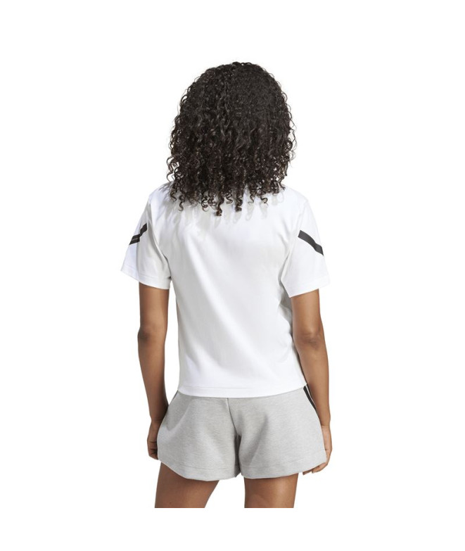 T-shirt adidas Z.N.E. Femme Blanc