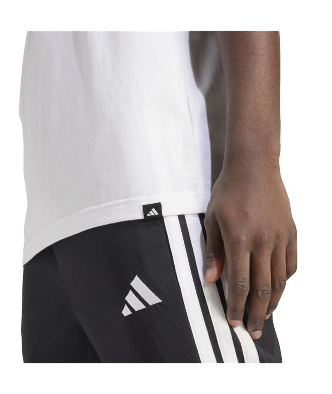 Camiseta adidas Lens Tennis Hombre Blanco
