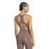 Sujetador Deportivo de Fitness adidas Pwrct Bra Mujer Marrón
