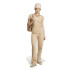 T-shirt adidas Linear Sj Femme Beige/ Blanc