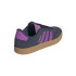 Chaussures adidas VL Court 3.0 Femme Bleu marine foncé / Explosion violette / Argent métallisé