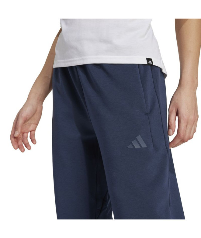 Calça de Fitness adidas D4T Knit Mulher Azul...
