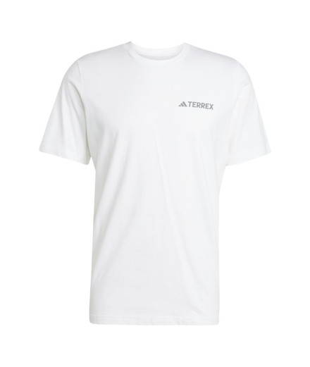 T-shirt de Montagne adidas Tx Mountain Tee Homme Blanc