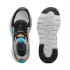 Sapatilhas Puma Trinity Lite Infantil Cool Light Cinza/Tropical Azul/Preto