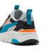 Zapatillas Puma Trinity Lite Infantil Cool Light Gris/Tropical Azul/Negro