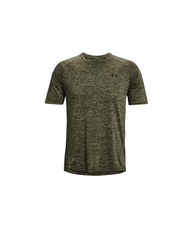 Camiseta de Fitness Under Armour Tech 2.0 Hombre Verde