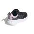 Zapatillas adidas Fortarun 4.0 El C Infantil Negro / Gris / Rosa