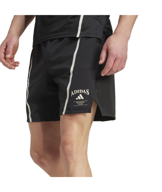 Calça de Fitness adidas D4T Heritage Short...