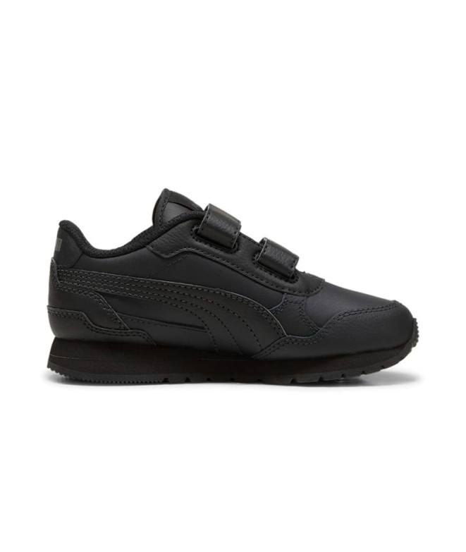 Zapatillas Puma St Runner V4 L V Ps, Black Sha, Niño