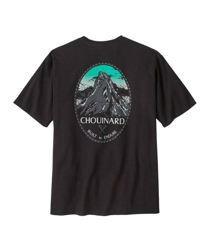 Camiseta de Montaña Patagonia Chouinard Crest Pocket Responsibili- Hombre