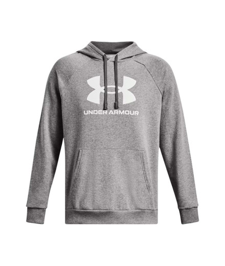 Sudadera Under Armour Rival Fleece Logo Hd Hombre Gris