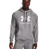Moletom Under Armour Rival Fleece Logo Hd Homem Cinza