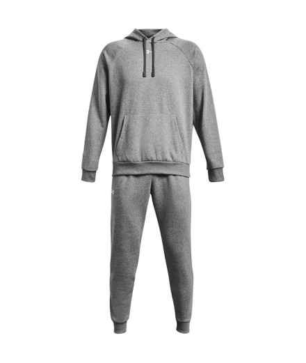 Survêtement Under Armour Rivale Fleece Homme Gris