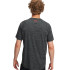 Camiseta de Fitness Under Armour Tech Textured Ss Hombre Negro