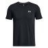 Camiseta Manga Curta de Fitness Under Armour Vanish Seamless Ss Homem Preto
