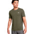 Camiseta de Fitness Under Armour Vanish Seamless Ss Homem Verde