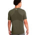 Camiseta de Fitness Under Armour Vanish Seamless Ss Homem Verde