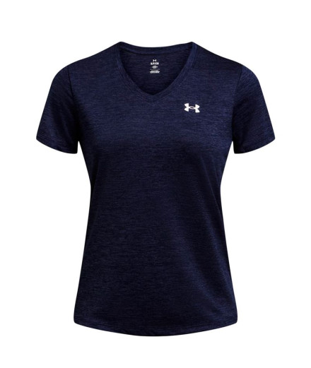 Camiseta de Fitness Under Armour Tech Ssc- Twist Mujer Azul