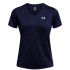 Camiseta de Fitness Under Armour Tech Ssc- Twist Mulher Azul
