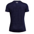 Camiseta de Fitness Under Armour Tech Ssc- Twist Mulher Azul