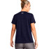 Camiseta de Fitness Under Armour Tech Ssc- Twist Mulher Azul