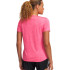 Camiseta Manga Corta de Fitness Under Armour Tech Ssc- Twist Mulher Rosa