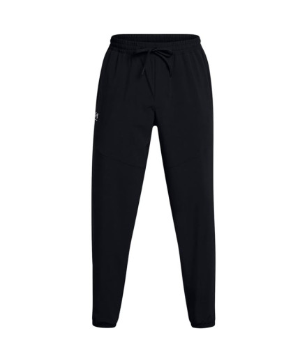 Calça Under Armour Vibe Woven Jogger Homem Preto Calça Under Armour Vibe Woven Jogger Homem Preto