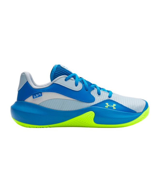 Zapatillas de Baloncesto Under Armour Lockdown 7 Low Azul