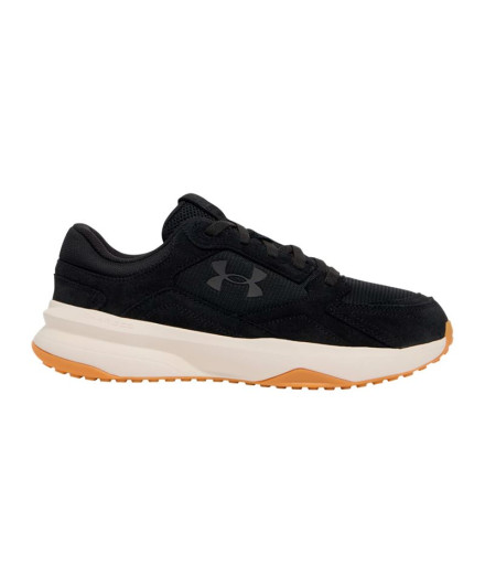 Zapatillas de Fitness Under Armour Edge Suede Hombre Negro
