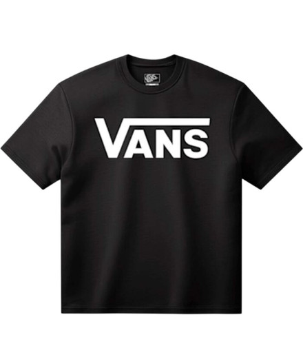 Camiseta Vans Classic Ss Negro Hombre