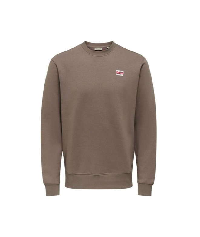 Sudadera Only & Sons Onsdawson Reg Crew Vd Falcon Hombre